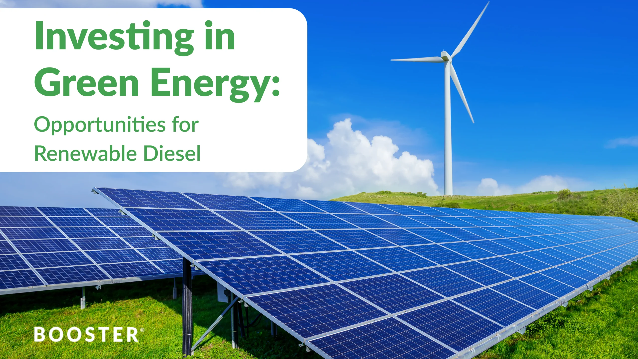 Opportunities for Renewable Diesel