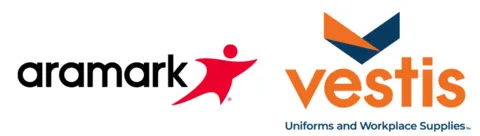 Aramark vestis full color logo combination