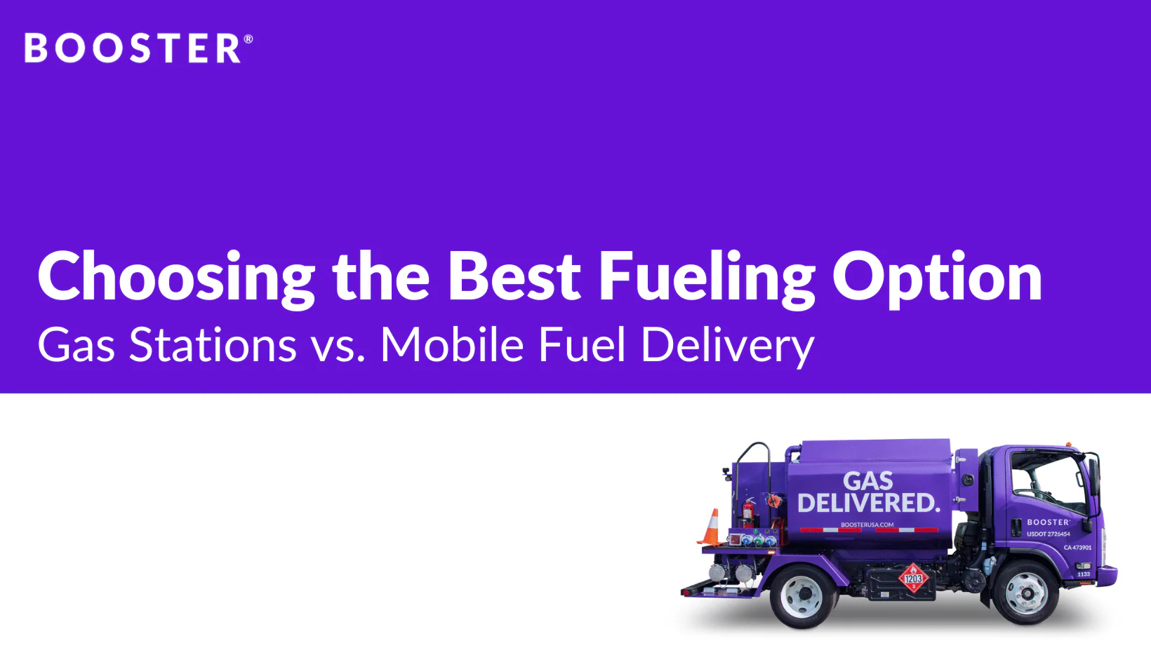 choosing the best fueling option