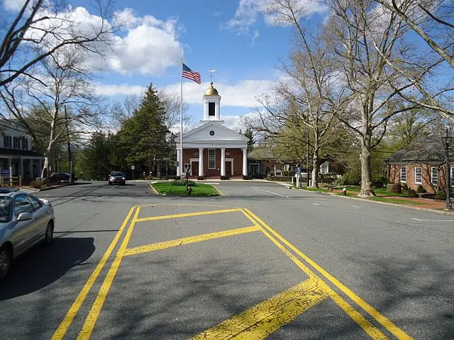 Cars outside church New Jersey