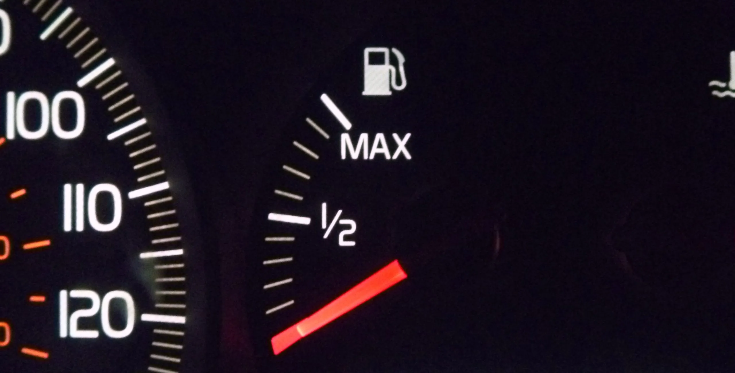 fuel gauge on empty